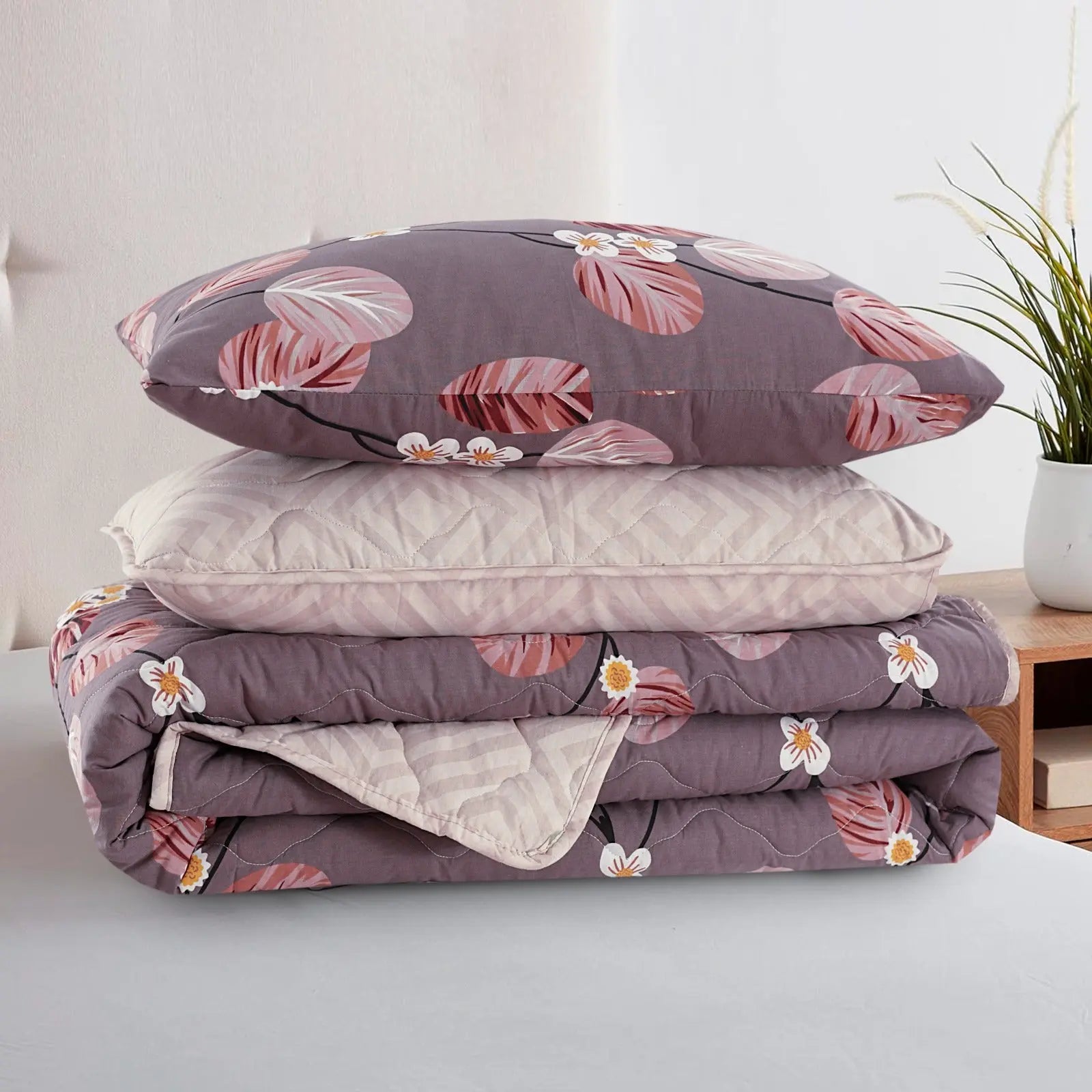 Cherry Twilight 7-Pcs Cotton Punch